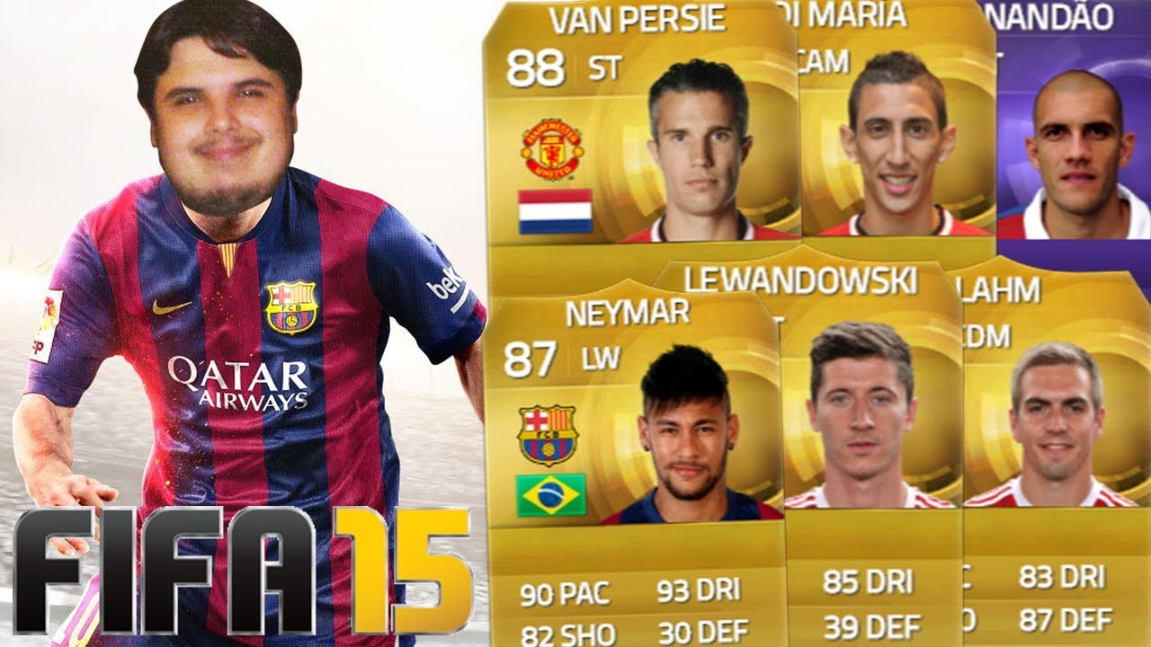 MEUS MELHORES TIMES NO FIFA 15!