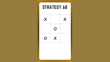 Tic Tac Toe | Strategy 68