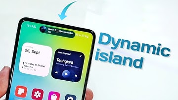Dynamic island on Android | official video | Dynamic Island for android | TechGiant ✨️🔥