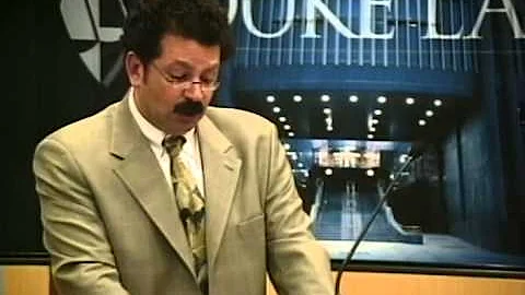 Bernstein Lecture 2004 | Chibli Mallet, Constitutions for the 21st Century