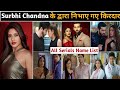 Surbhi chandna serials list  surbhi chandna all serials name list  surbhi chandna new serial