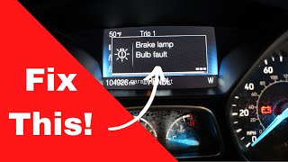 How to Replace a Ford Focus Brake Light - Step by Step Tutorial