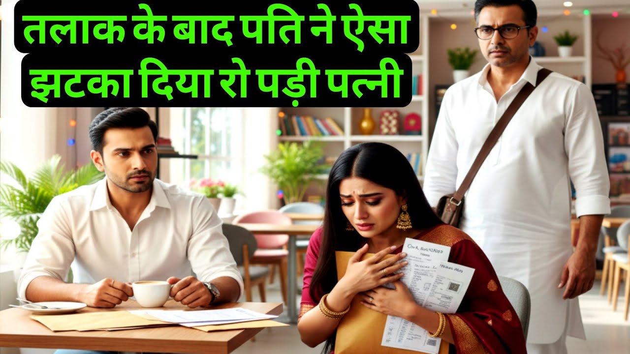 पति के सारे रुपए खर्च करने के बाद तलाक दे दिया, पति ने होशियारी दिखाई.. फिर जो हुआ। Heart Touching