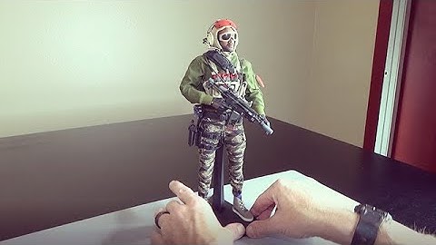 Sully Talks Kitbashes with a 1/6 scale Custom Division Pilot Action Figure