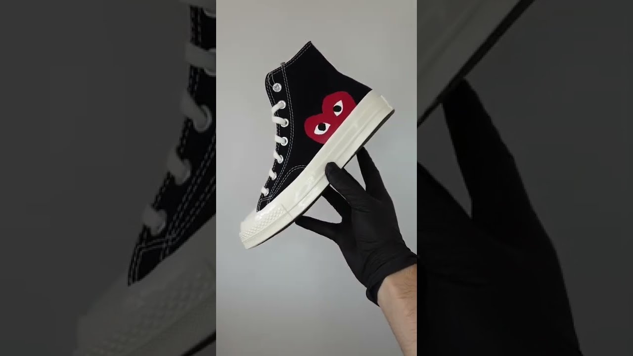 Converse Chuck Taylor All-Star 70 Hi Comme des Garcons PLAY Black - 150204C - 