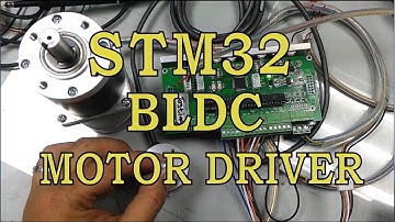 STM32 BLDC(hall sensor) Motor Driver PID position control