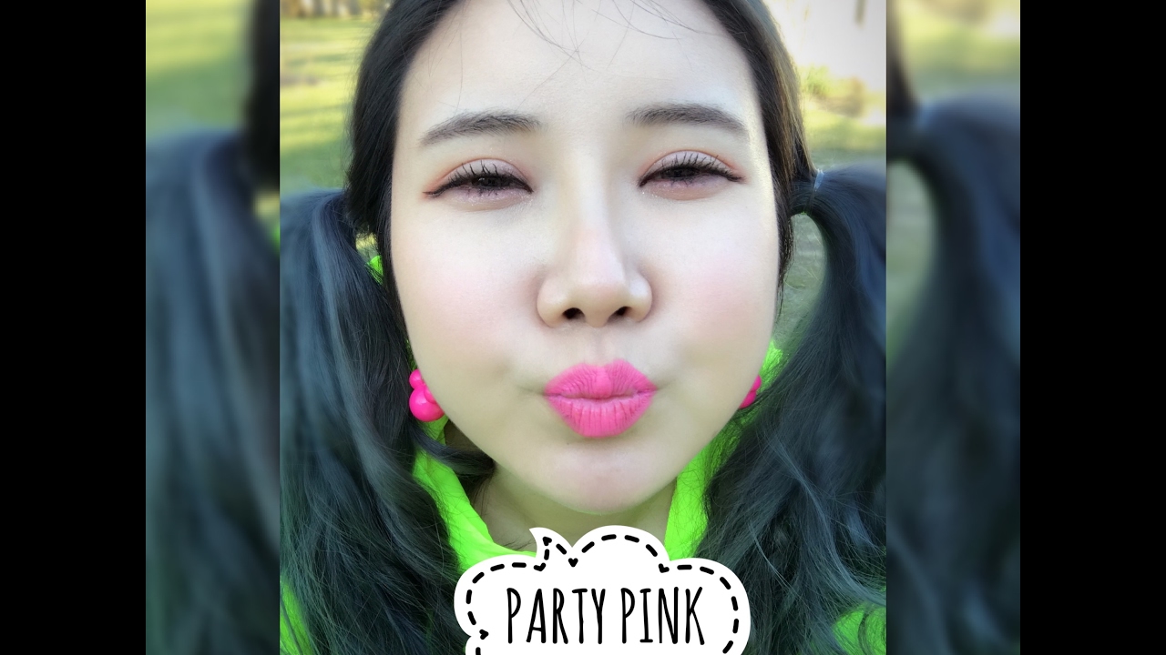 LipSense PARTY PINK. Kiss-proof hot pink lipstick. 지워지지 않는 매직 핫핑크 립스틱 추천.