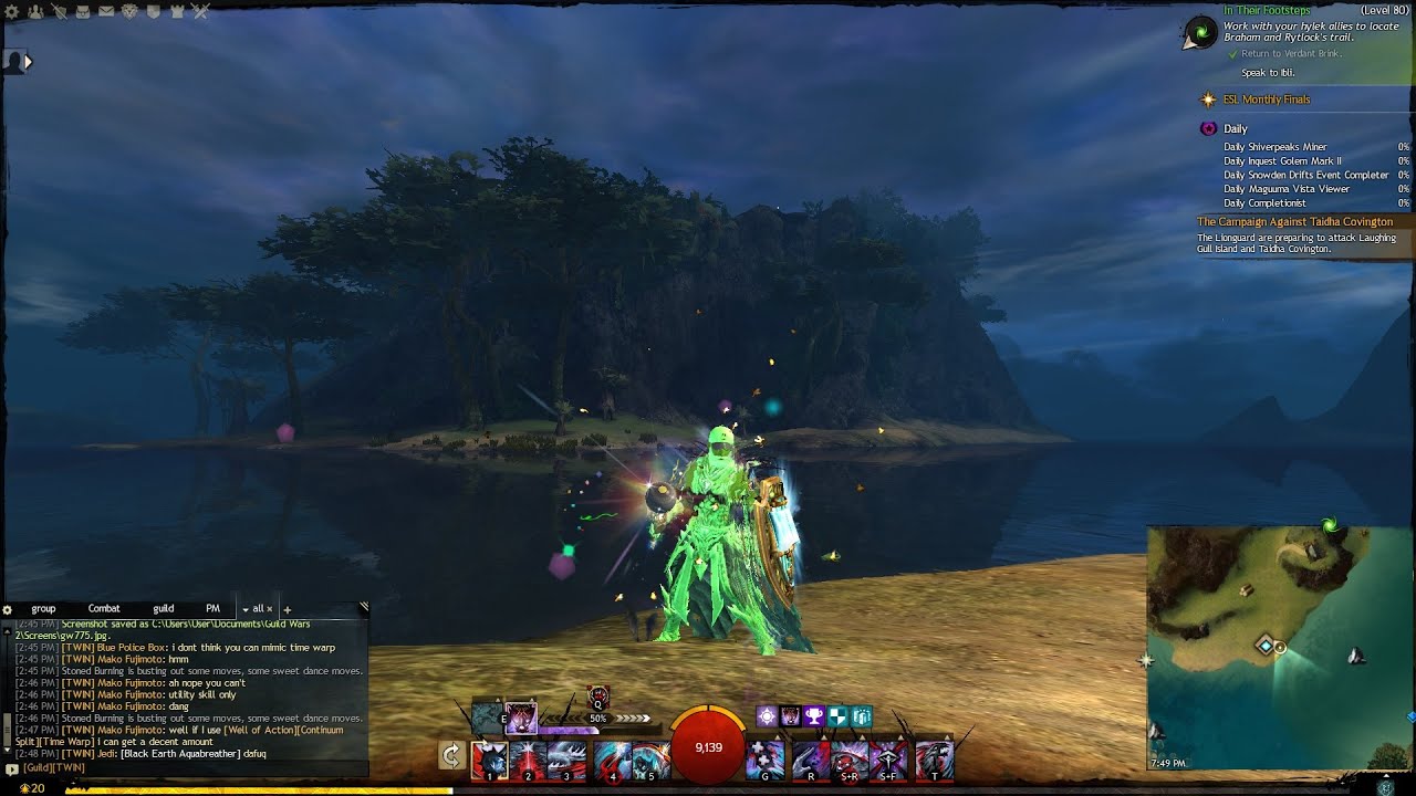 Gw2 Legendary Revenant Heart Of Thorns 1st Gen All Combos Nightfury Queen Bee Youtube