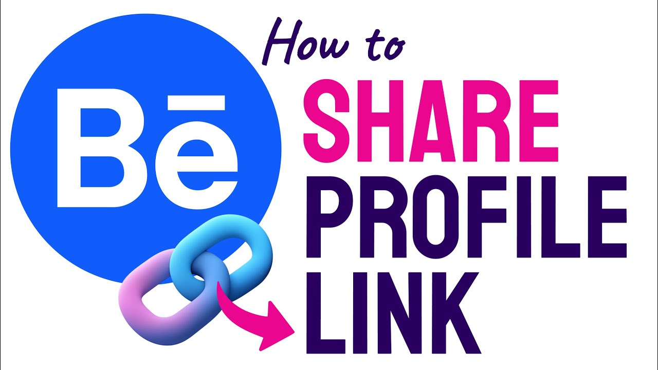How to SHARE Your Behance Profile Link (Step by Step)