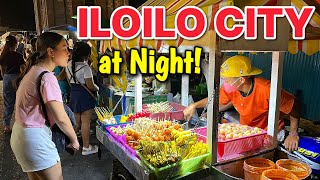 ILOILO CITY at NIGHT | Night Walking Tour & Street Food - Jaro to Downtown Area | Iloilo Philippines