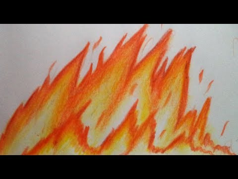 Vídeo: Como Desenhar Línguas De Fogo