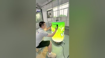 This oversized can is actually a refrigerator.#eagerled #leddisplay #ledscreen