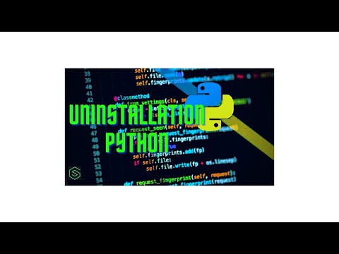 How uninstall python from windows 10 | python uninstall