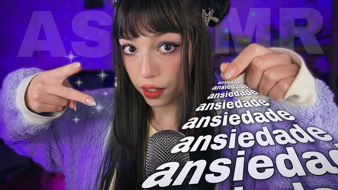 SUA ANSIEDADE INDO EMBORA EM 3,2,1... | ASMR REMOVENDO ENERGIAS NEGATIVAS 🔮