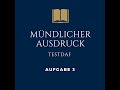 TestDaf Mündlicher Ausdruck | Aufgabe 3