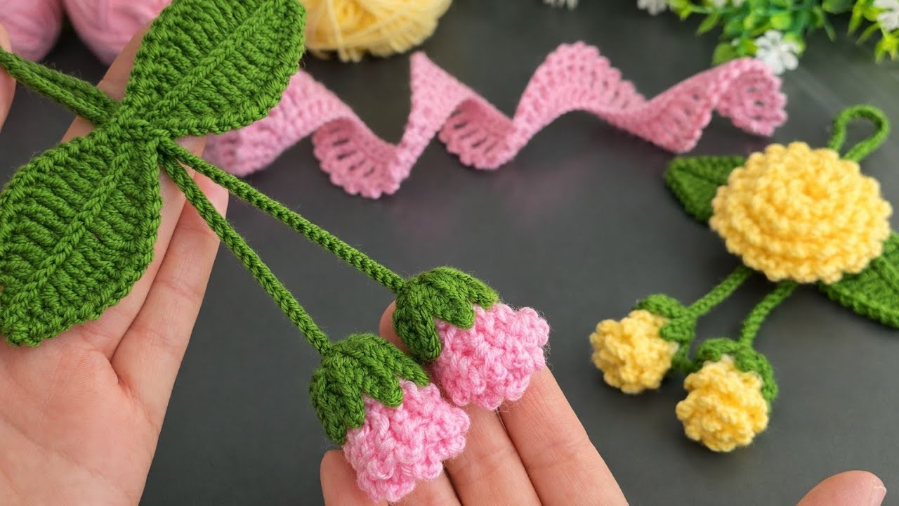 💰 I made 50 in one day and I sold them all! This is the best decorative flowers crochet.
