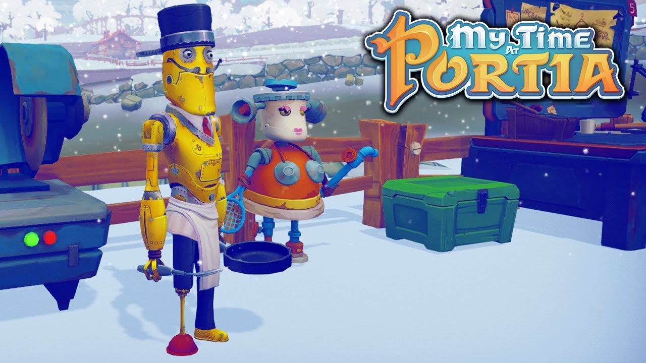 A Robot Helper! - My Time at Portia (Alpha 4.0)  Part 110