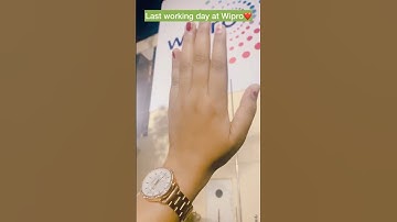 Last working day at Wipro❤️ #03/04/2023 #ExactOneYearBack #wipro #shortsfeed #ytshorts #viral