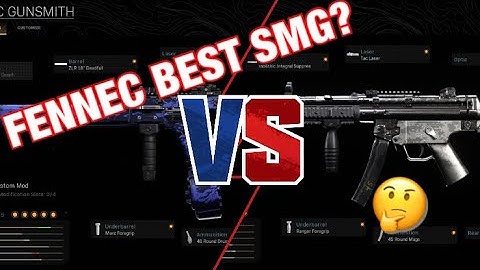 Modern Warfare Gun Comparison! (Fennec VS MP5/MP7)