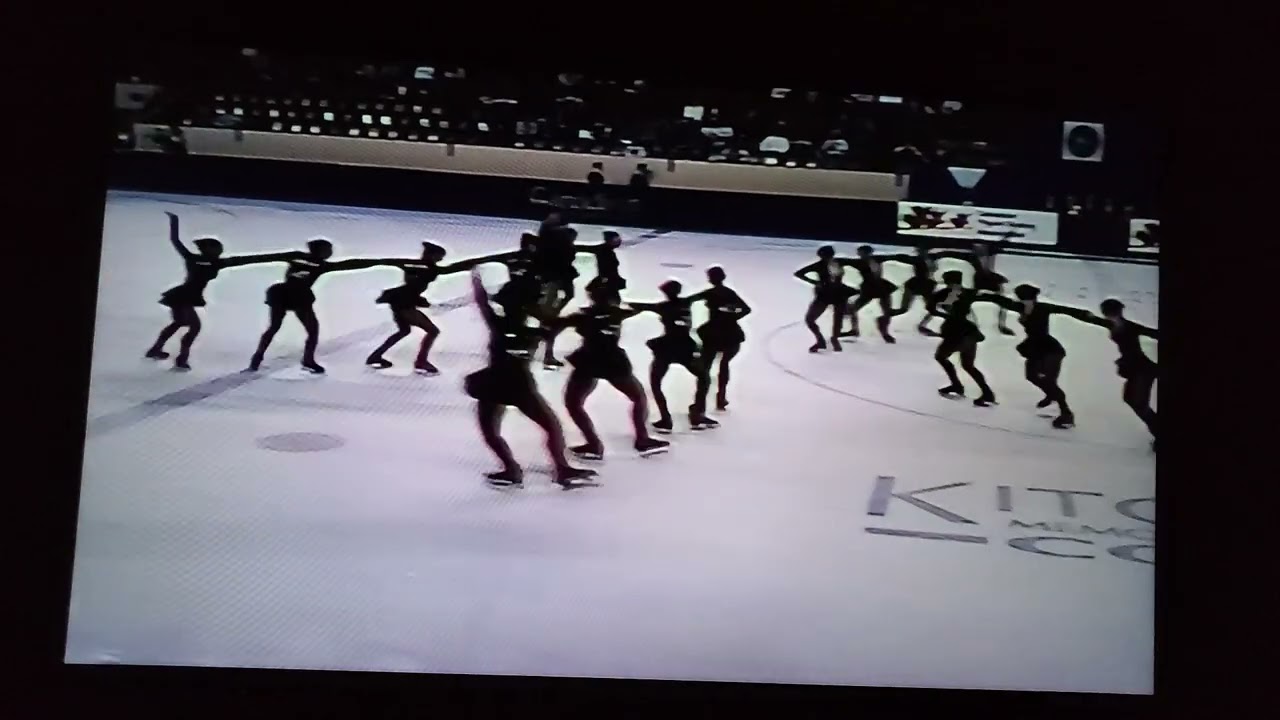 Canadian Precision Skating Championships 1993 - Burlington Ice Image juniors