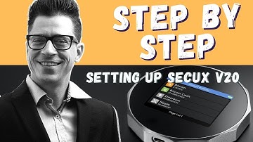 SecuX V20 Hardware Wallet Setting Up Guide: Step By Step Tutorial