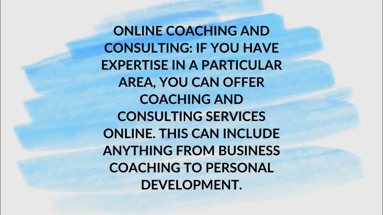 top online business to start in 2025 YouTube