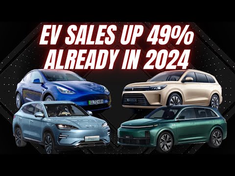 2024's top 10 best selling ELECTRIC CARS worldwide