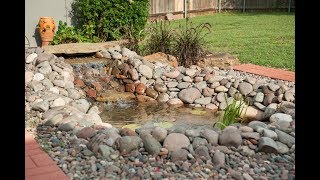 How to Build a Pond with a Waterfall
