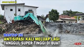 Download Lagu MANTAP❗ ANTISIPASI KALI MELUAP KE KAMPUNG WARGA❗TANGGUL SUPER TINGGI DI BUAT #kdm  MP3