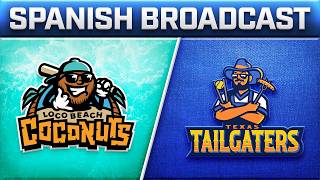 (Español) BBCL Playoffs - Semifinal Game 2 - Loco Beach Coconuts vs Texas Tailgaters