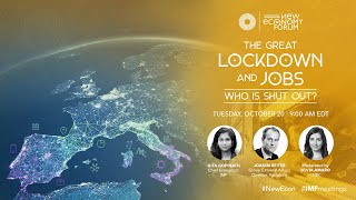 New Economy Forum: The Great Lockdown and Jobs: Who is Shut Out