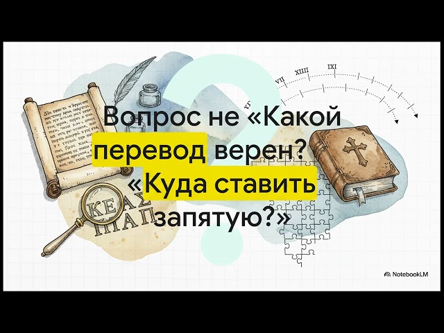 Римлянам 9:5: тайна запятой