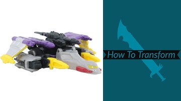How To Transform: Transformers Legacy United Core Class Energon Galvatron