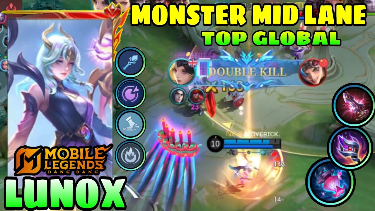 HARD CARRY LUNOX INSANE DAMAGE pt.518 - Build Top 1 Global Lunox ~ MLBB