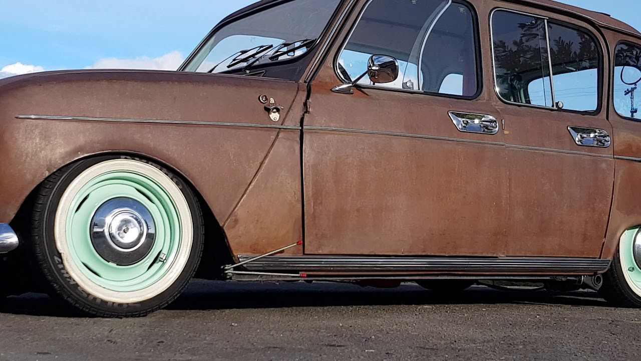 RENAULT 4 SUSPENSIÓN NEUMÁTICA AIR RIDE CASTOR YouTube