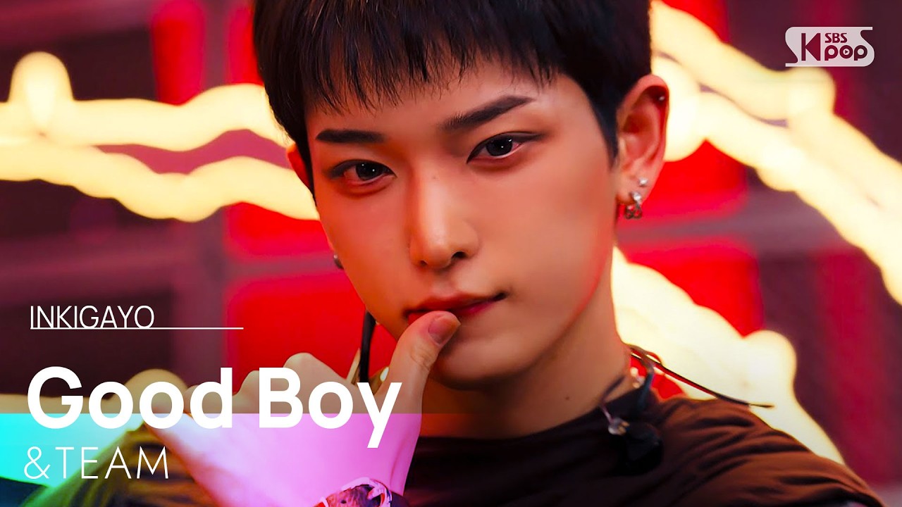 Good Boy - &TEAM | SBS 260913 방송
