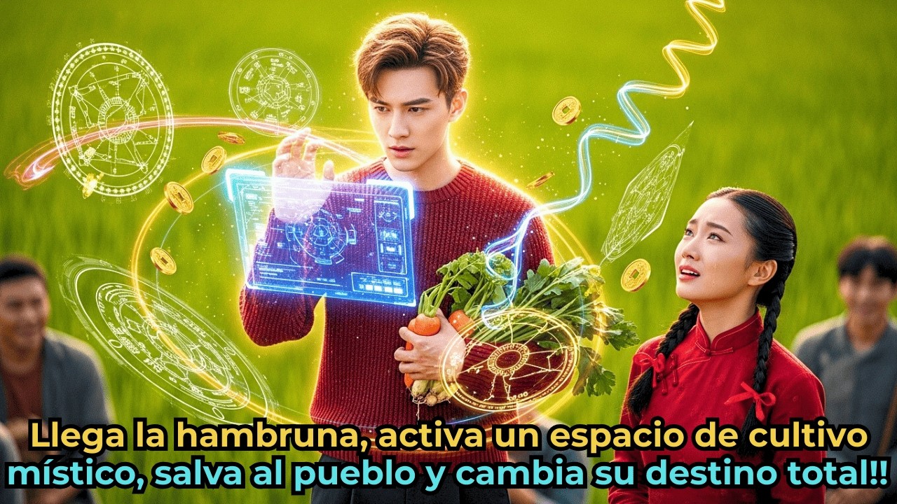 Llega la hambruna, activa un espacio de cultivo místico, salva al pueblo y cambia su destino total!!