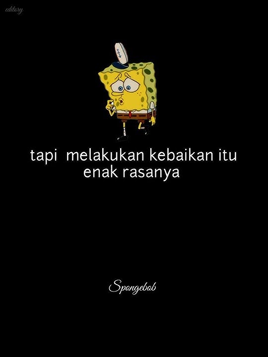 story wa kata kata bijak spongebob squarepant.