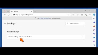 how to reset microsoft edge to default settings?
