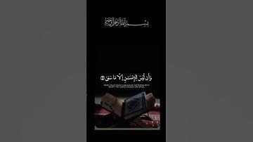 القرآن الكريم _أجر لي ولكم _أرح سمعك وقلبك _أكتب شيء تؤجر عليه #🌿🤍❤