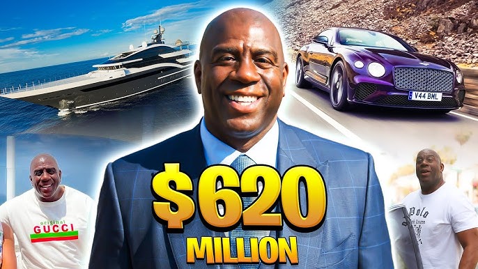 Inside Magic Johnson's Yacht - $500k-a-week Superyacht Amadeus