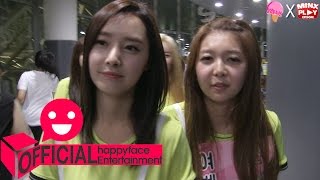 달샤벳x밍스 2015 아육대 깨알영상