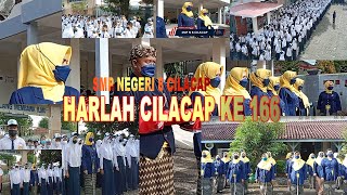BU GURU CANTIK2 TAMPIL DENGAN CORAK TRADISIONAL HARLAH CILACAP KE 166 SMP NEGERI 8 CILACAP