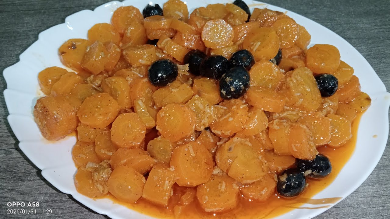 زرودية(سنارية،جزر) مشرملة بالطريقة التقليدية سر نكهة رمضان💯 مع سر الاحتفاظ بها لمدة طويلة