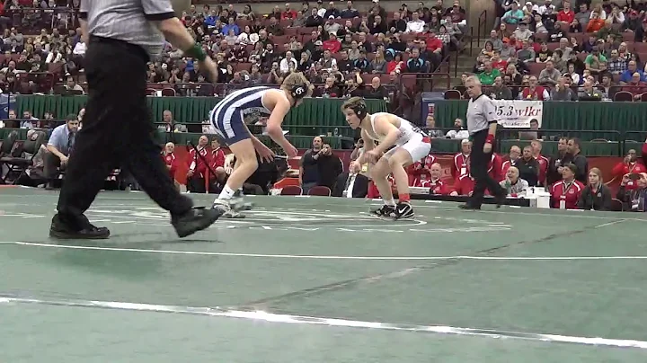 145 lbs 2019 OHSAA State D2 Final Jordan Crace, Be...