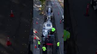 Issaquah Public Works Repairing a Section of Gilman Blvd.
