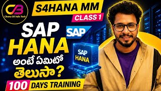 (తెలుగు ) S4HANA MM Class 1 | SAP HANA అంటే ఏమిటి? | Telugu Full Course | 100 Days Training