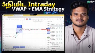 How to use VWAP + EMA for Intraday stock Trading  ஏன் இந்த Strategy மிகவும் எளிது  முழு விளக்கம்
