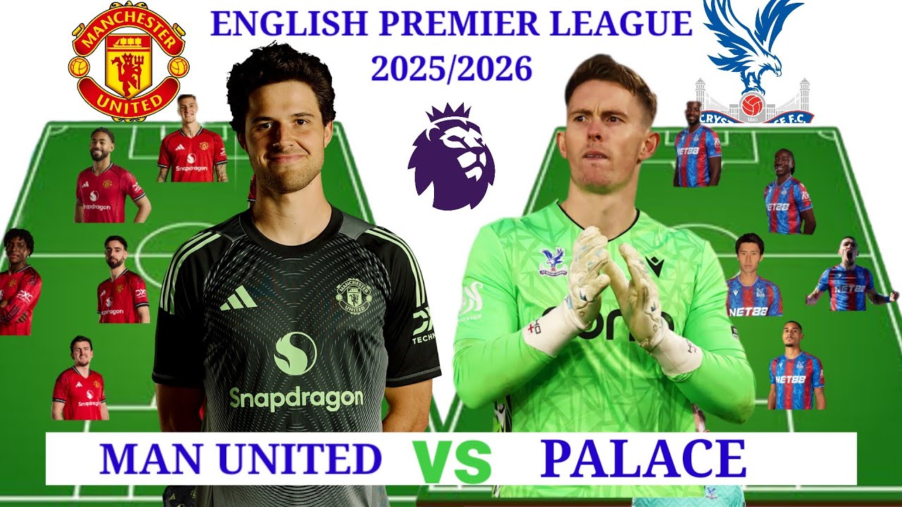 🚨 Man United vs Crystal Palace Head-to-Head Lineups with Senne Lammens & Match Analysis | EPL 2026 