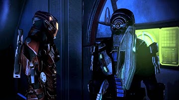 Mass Effect 3: Geth Drednought mission with Morrigan AKA Admiral Xen (Tali died in ME2)